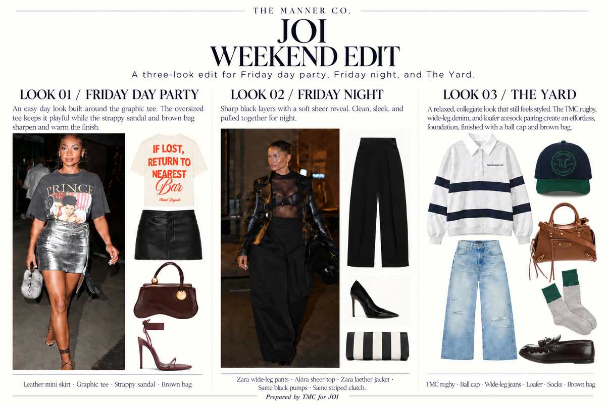THE WEEKEND EDIT