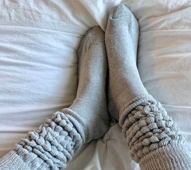 Grey Area Slouch Socks