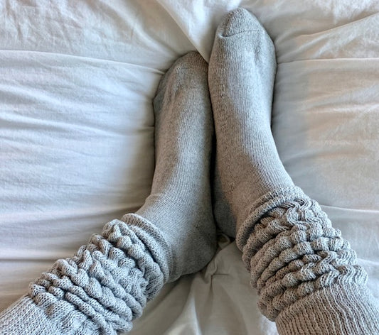 Grey Area Slouch Socks