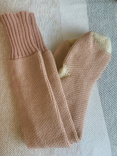 Rose Gold Cozy Socks