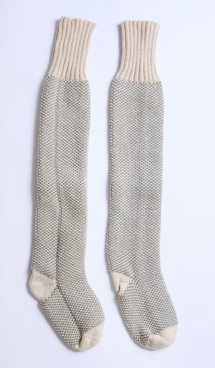 Sage and Oats Cozy Socks