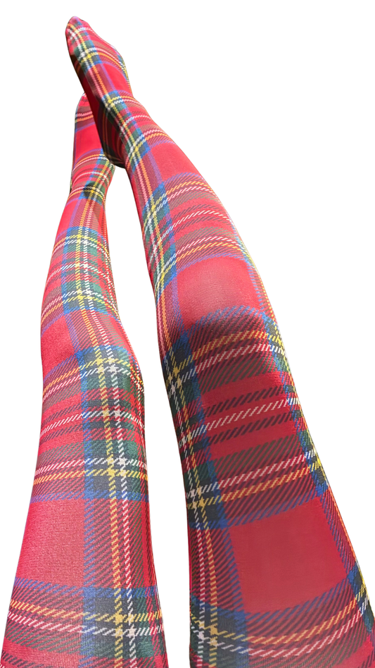 Plaid Me Out Tights